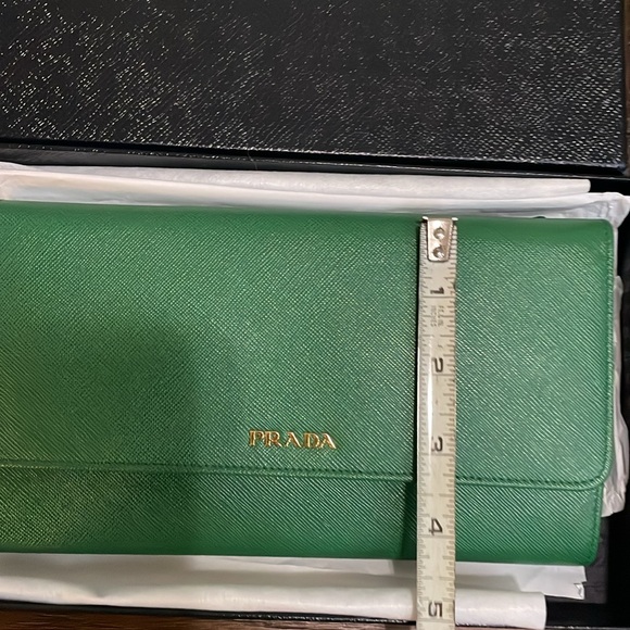 Authentic Prada Wallet . Brand new in Box. Can be used as wallet on a chain. - Picture 7 of 7